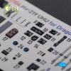 KELIK K72104 HE-219 UHU interior 3D decals for Dragon kit 1/72